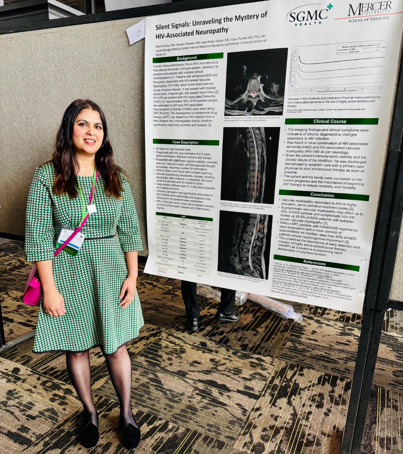 Dr. Sharma presents an intriguing HIV neuropathy case