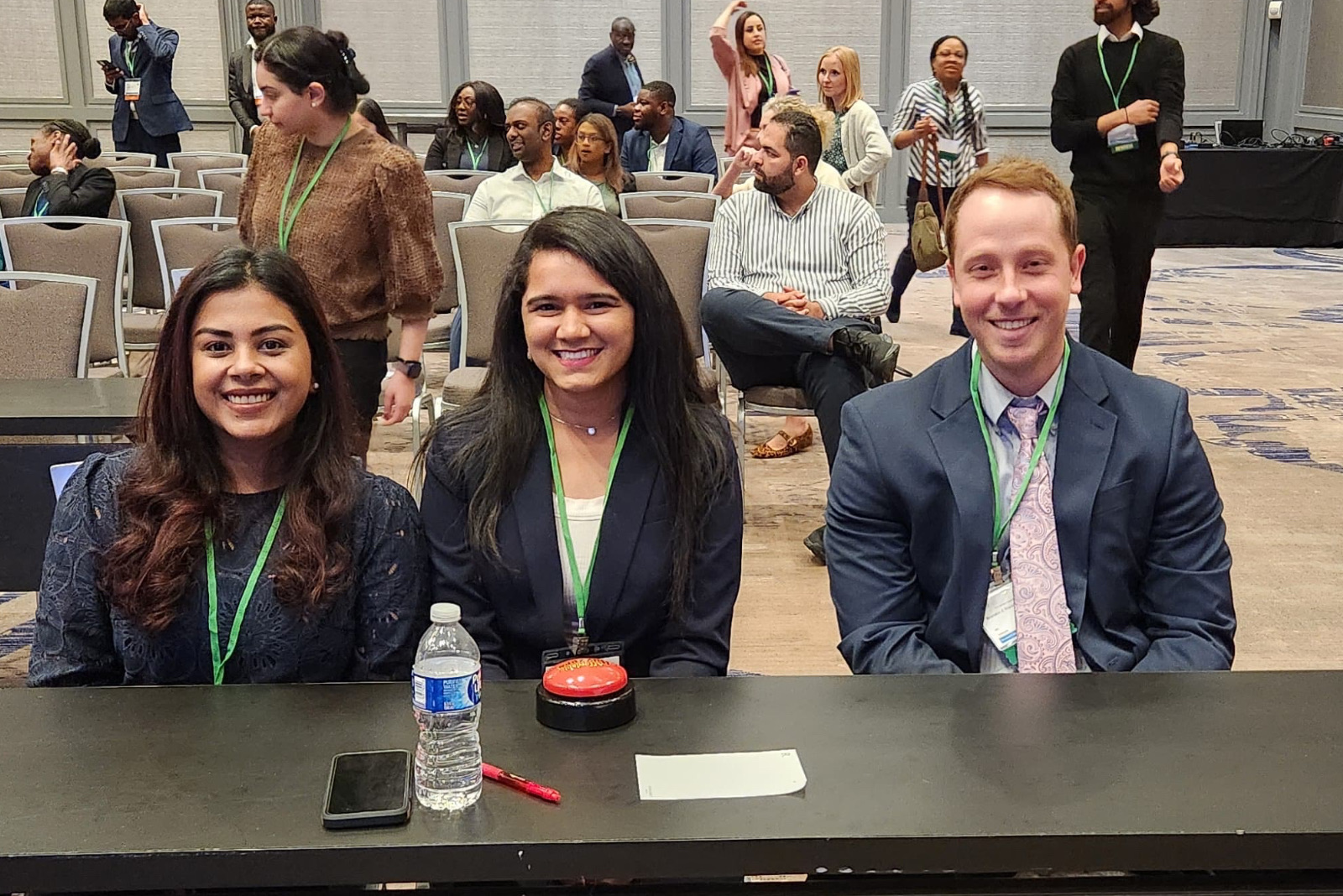 Jeopardy team: Drs. Tom, Lakkireddy & Rockwell