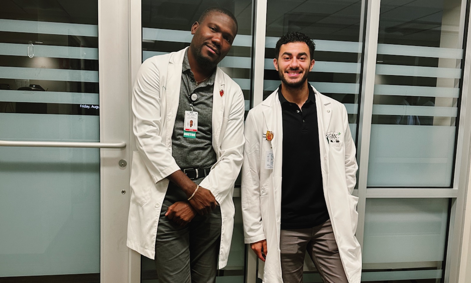 Drs. Joseph & Salih status post rounds