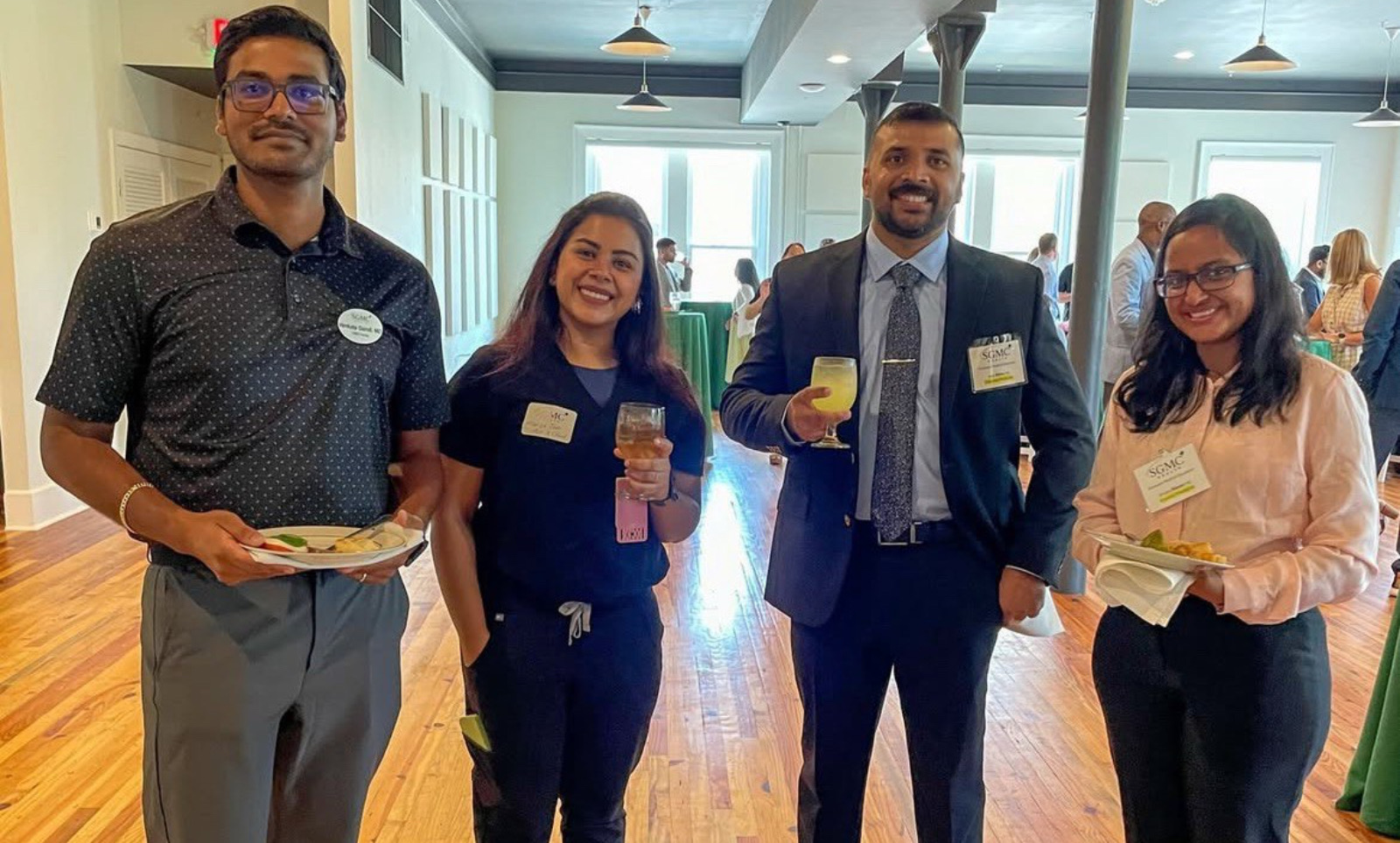 New resident welcome party